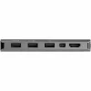 StarTech.com Adaptador multiportas USB-C – USB-C para HDMI ou Mini DisplayPort 4K 60Hz, 100W Power Delivery Pass-Through, hub USB 10Gbps de 4 portas – Mini dock USB Type-C – com cabo fixo de 12 polegadas (30 cm)