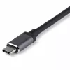 StarTech.com Adaptador multiportas USB-C – USB-C para HDMI ou Mini DisplayPort 4K 60Hz, 100W Power Delivery Pass-Through, hub USB 10Gbps de 4 portas – Mini dock USB Type-C – com cabo fixo de 12 polegadas (30 cm)