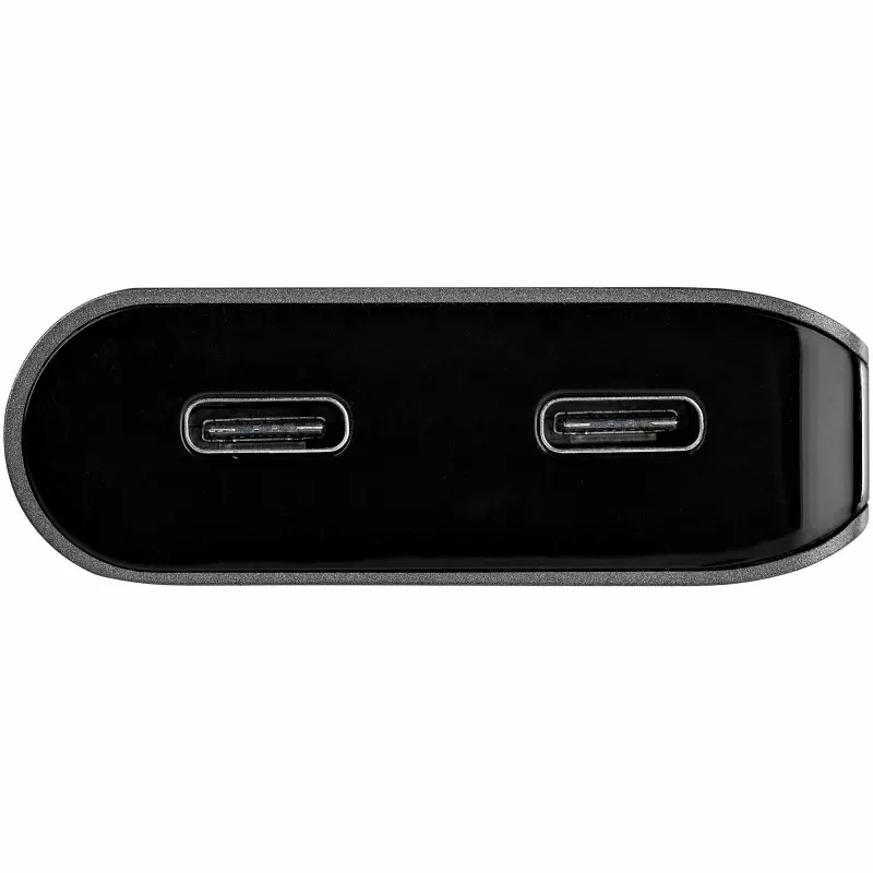 StarTech.com Adaptador multiportas USB-C – USB-C para HDMI ou Mini DisplayPort 4K 60Hz, 100W Power Delivery Pass-Through, hub USB 10Gbps de 4 portas – Mini dock USB Type-C – com cabo fixo de 12 polegadas (30 cm)
