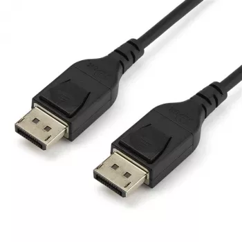 StarTech.com Cabo DisplayPort 1.4 certificado VESA de 1 m – 8K 60 Hz HBR3 HDR – Cabo de monitor DisplayPort para DisplayPort Super UHD de 3 ft – Cabo de vídeo DP 1.4 fino Ultra HD 4K 120 Hz M/M ficha DP