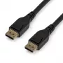 StarTech.com Cabo DisplayPort 1.4 certificado VESA de 3 m, 8K 60 Hz HBR3 HDR, cabo de monitor DisplayPort para DisplayPort UHD, cabo de vídeo DP 1.4 Ultra HD 4K 120 Hz M/M ficha DP