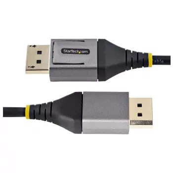 StarTech.com Cabo DisplayPort 1.4 certificado VESA de 1,8 m – 8K 60 Hz HDR10 – Vídeo Ultra HD 4K 120 Hz – Cabo de DP 1.4 – para monitores/ecrãs – Cabo DisplayPort para DisplayPort – M/M