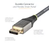 StarTech.com Cabo DisplayPort 1.4 certificado VESA de 1,8 m – 8K 60 Hz HDR10 – Vídeo Ultra HD 4K 120 Hz – Cabo de DP 1.4 – para monitores/ecrãs – Cabo DisplayPort para DisplayPort – M/M