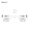 StarTech.com Cabo DisplayPort 1.4 certificado VESA de 3m – 8K 60 Hz HDR10 – Vídeo Ultra HD 4K 120 Hz – Cabo de DP 1.4 – para monitores/ecrãs – Cabo DisplayPort para DisplayPort – M/M