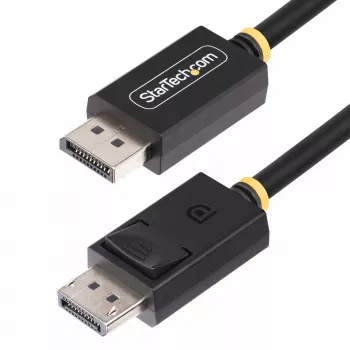 StarTech.com DP21-2M-DP40-CABLE cabo DisplayPort 2.1, 2 m, certificado VESA DP40, UHBR10, HDR, 8K 60 Hz / 4K 144 Hz, 40 Gbps, passivo, M/M, preto