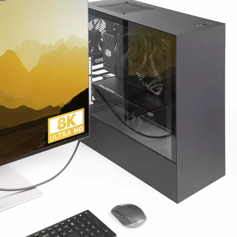 StarTech.com DP21-2M-DP40-CABLE cabo DisplayPort 2.1, 2 m, certificado VESA DP40, UHBR10, HDR, 8K 60 Hz / 4K 144 Hz, 40 Gbps, passivo, M/M, preto