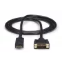StarTech.com Cabo DisplayPort para DVI de 1,8 m, cabo adaptador DisplayPort para DVI, conversor de vídeo passivo DP para DVI-D, 1080p – Substituto do DP2DVIMM6