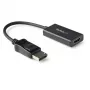 StarTech.com Adaptador DisplayPort para HDMI - Conversor de vídeo ativo DisplayPort 1.4 para HDMI 2.0b 4K 60Hz HDR10 - Dongle adaptador DP para HDMI 4K para monitor/ecrã/televisor - Ficha DP com bloqueio