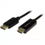 StarTech.com DP2HDMM2MB cabo conversor de DisplayPort para HDMI, 2 m (6 ft), 4K, passivo, M/M, preto