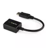 StarTech.com Adaptador DisplayPort para VGA - Conversor ativo DP para VGA - Vídeo 1080p - Certificado DisplayPort - Dongle adaptador de cabo DP/DP++ para monitor VGA - Conector DP com bloqueio
