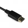 StarTech.com Adaptador DisplayPort para VGA - Conversor ativo DP para VGA - Vídeo 1080p - Certificado DisplayPort - Dongle adaptador de cabo DP/DP++ para monitor VGA - Conector DP com bloqueio
