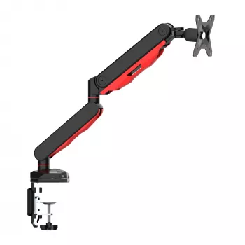 iiyama DSG3001C-R1 Suporte de monitor/base 76,2 cm (30 polegadas) Secretária Preto, Vermelho