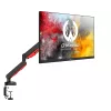 iiyama DSG3001C-R1 Suporte de monitor/base 76,2 cm (30 polegadas) Secretária Preto, Vermelho
