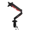 iiyama DSG3001C-R1 Suporte de monitor/base 76,2 cm (30 polegadas) Secretária Preto, Vermelho