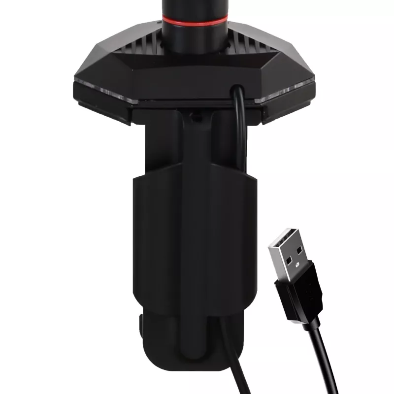 iiyama DSG3001C-R1 Suporte de monitor/base 76,2 cm (30 polegadas) Secretária Preto, Vermelho