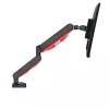 iiyama DSG3001C-R1 Suporte de monitor/base 76,2 cm (30 polegadas) Secretária Preto, Vermelho