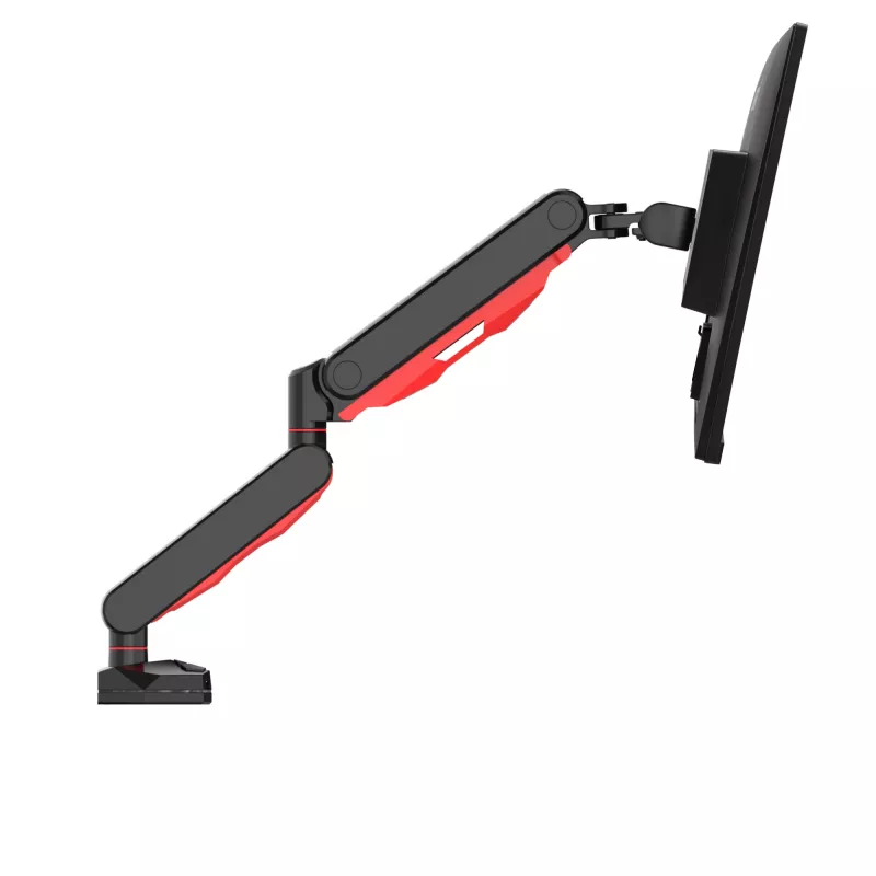 iiyama DSG3001C-R1 Suporte de monitor/base 76,2 cm (30 polegadas) Secretária Preto, Vermelho