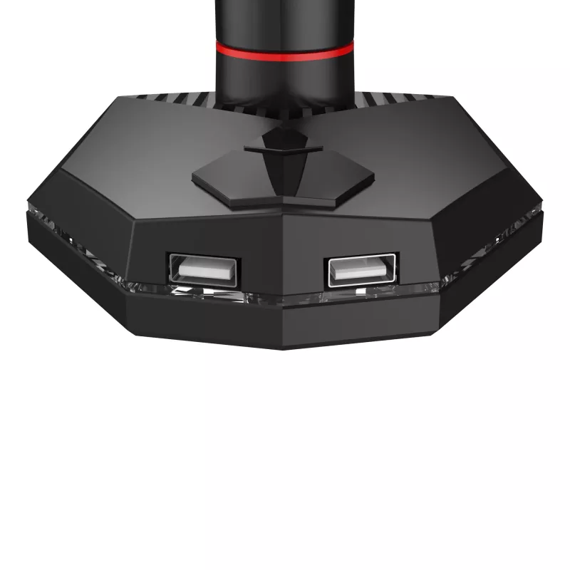 iiyama DSG3001C-R1 Suporte de monitor/base 76,2 cm (30 polegadas) Secretária Preto, Vermelho