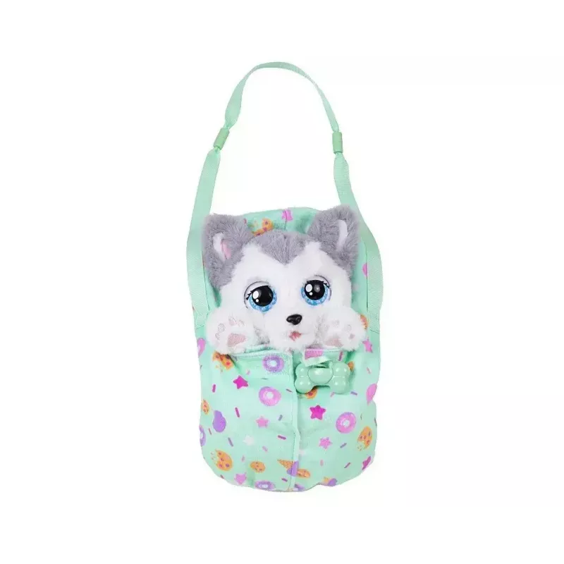 Mascote interativo de peluche Epee Psytulaski cão Husky — peluche interativo com sons e movimento