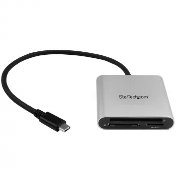 StarTech.com leitor/gravador multiformatos de cartões USB 3.0 com USB-C - SD, microSD, CompactFlash