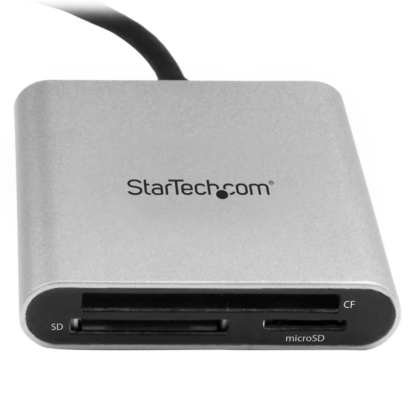 StarTech.com leitor/gravador multiformatos de cartões USB 3.0 com USB-C - SD, microSD, CompactFlash
