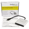 StarTech.com leitor/gravador multiformatos de cartões USB 3.0 com USB-C - SD, microSD, CompactFlash