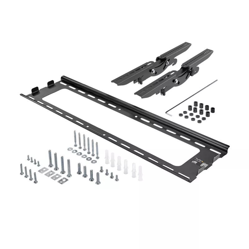 StarTech.com suporte de parede para TV de ecrã plano – inclinável, 81,3 cm (32 polegadas), 190,5 cm (75 polegadas), 75 x 75 mm, 600 x 400 mm, -15 – 15°, preto