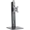 StarTech.com suporte de monitor individual de pé – suporte de monitor com altura ajustável – para monitores VESA até 32 polegadas (7 kg) – suporte de monitor ergonómico para secretária – inclinável/rotativo/giratório