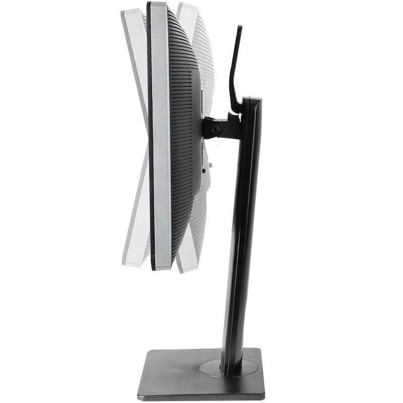 StarTech.com suporte de monitor individual de pé – suporte de monitor com altura ajustável – para monitores VESA até 32 polegadas (7 kg) – suporte de monitor ergonómico para secretária – inclinável/rotativo/giratório