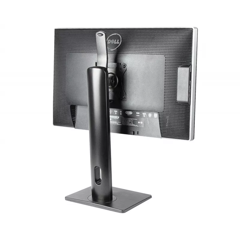 StarTech.com suporte de monitor individual de pé – suporte de monitor com altura ajustável – para monitores VESA até 32 polegadas (7 kg) – suporte de monitor ergonómico para secretária – inclinável/rotativo/giratório