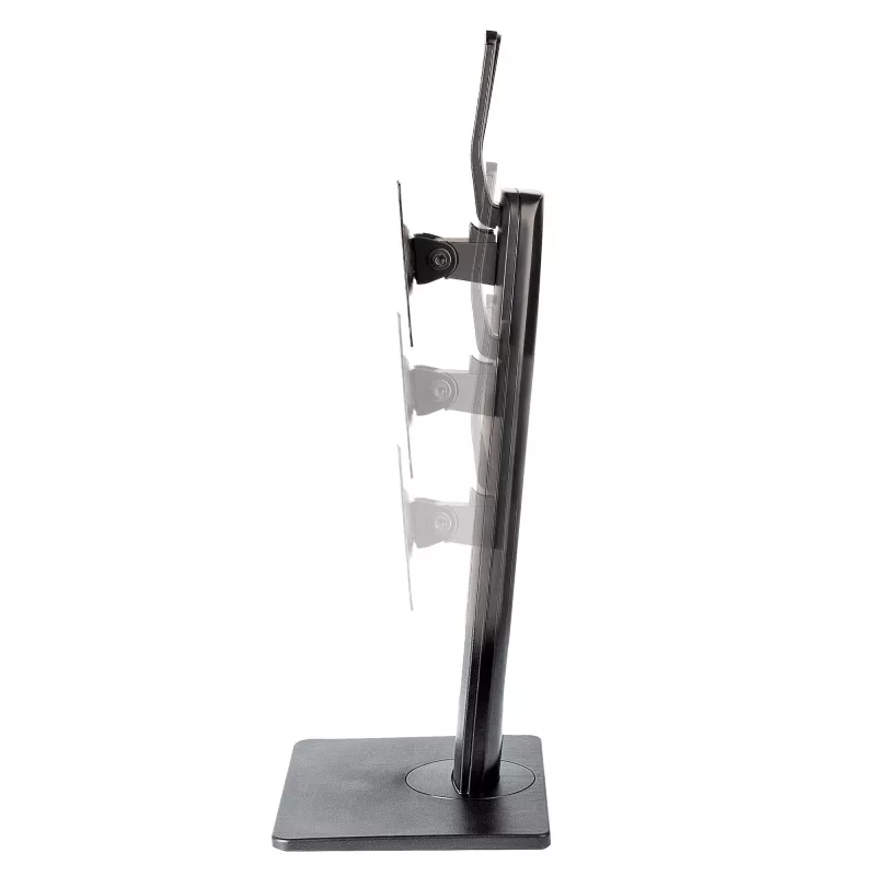 StarTech.com suporte de monitor individual de pé – suporte de monitor com altura ajustável – para monitores VESA até 32 polegadas (7 kg) – suporte de monitor ergonómico para secretária – inclinável/rotativo/giratório