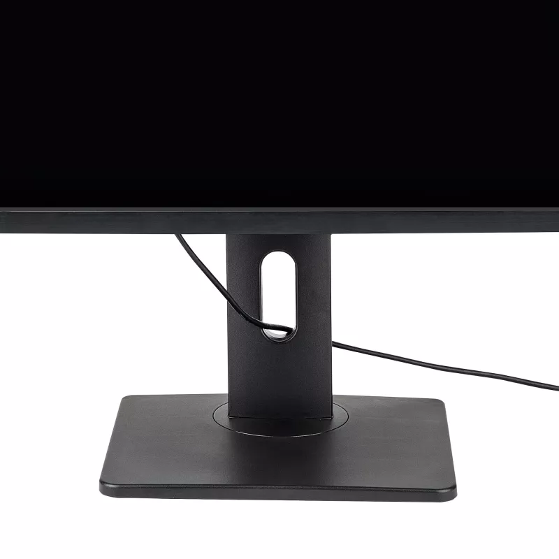 StarTech.com suporte de monitor individual de pé – suporte de monitor com altura ajustável – para monitores VESA até 32 polegadas (7 kg) – suporte de monitor ergonómico para secretária – inclinável/rotativo/giratório