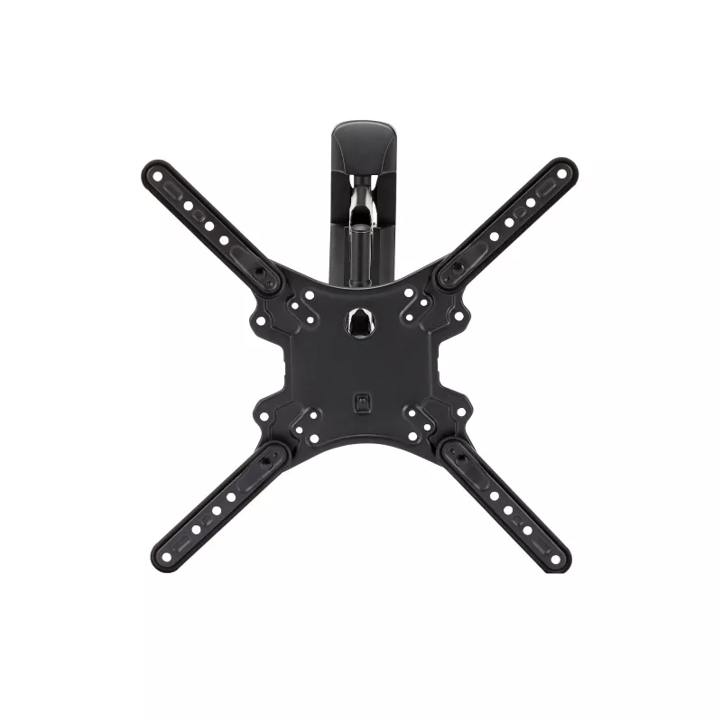 StarTech.com FPWARTB1M suporte de parede para TV totalmente articulado, braço articulado, para ecrãs VESA de 32-55 polegadas, até 35 kg (77 lb), rotação +90/-90, aço, preto