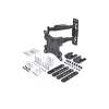 StarTech.com FPWARTB1M suporte de parede para TV totalmente articulado, braço articulado, para ecrãs VESA de 32-55 polegadas, até 35 kg (77 lb), rotação +90/-90, aço, preto