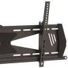 StarTech.com FPWTLTBAT suporte de parede para TV inclinável de perfil baixo, 94-190,5 cm (37-75 polegadas), até 40 kg, antirroubo, VESA, plástico/aço, preto