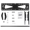 StarTech.com FPWTLTBAT suporte de parede para TV inclinável de perfil baixo, 94-190,5 cm (37-75 polegadas), até 40 kg, antirroubo, VESA, plástico/aço, preto