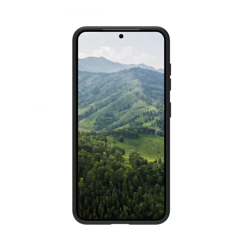 dbramante1928 GPSSNIBL6450 Greenland Pro Qi2 capa traseira para Samsung Galaxy S25, de plástico, Night Black