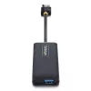 Hub USB-A de 4 portas StarTech.com, 5 Gbit/s, alimentado por bus, mini hub USB de viagem compacto, splitter USB 3.0 multiporta, hub USB portátil, proteção contra sobretensão (OCP)