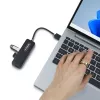 Hub USB-A de 4 portas StarTech.com, 5 Gbit/s, alimentado por bus, mini hub USB de viagem compacto, splitter USB 3.0 multiporta, hub USB portátil, proteção contra sobretensão (OCP)