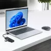 Hub USB-A de 4 portas StarTech.com, 5 Gbit/s, alimentado por bus, mini hub USB de viagem compacto, splitter USB 3.0 multiporta, hub USB portátil, proteção contra sobretensão (OCP)
