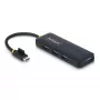 Hub USB-C de 4 portas StarTech.com, 5 Gbit/s, USB-C para 4x USB-A, alimentado por bus, mini hub de viagem compacto, splitter USB 3.0 multiporta, hub portátil, proteção contra sobretensão