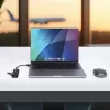 Hub USB-C de 4 portas StarTech.com, 5 Gbit/s, USB-C para 4x USB-A, alimentado por bus, mini hub de viagem compacto, splitter USB 3.0 multiporta, hub portátil, proteção contra sobretensão