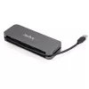 StarTech.com Hub USB 3.0 de 4 portas - USB-A para 4x USB-A - Hub USB 3.1 Gen 1 Tipo A portátil SuperSpeed 5Gbps - alimentado por barramento USB - Hub USB para portátil/computador de secretária com cabo longo de 28 cm e gestão de cabos~Hub USB 3.0 de 4 portas - USB-A para 4x USB-A - Hub USB 3.2 Gen 1 Tipo A portátil SuperSpeed 5Gbps - alimentado por barramento USB - Hub USB para