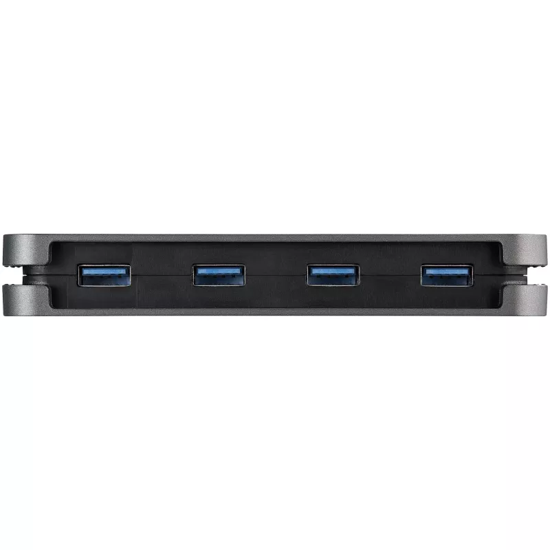 StarTech.com Hub USB 3.0 de 4 portas - USB-A para 4x USB-A - Hub USB 3.1 Gen 1 Tipo A portátil SuperSpeed 5Gbps - alimentado por barramento USB - Hub USB para portátil/computador de secretária com cabo longo de 28 cm e gestão de cabos~Hub USB 3.0 de 4 portas - USB-A para 4x USB-A - Hub USB 3.2 Gen 1 Tipo A portátil SuperSpeed 5Gbps - alimentado por barramento USB - Hub USB para