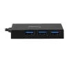 Hub USB-C de 4 portas StarTech.com - USB-C para 1x USB-C e 3x USB-A - Hub USB 3.0~Hub USB-C de 4 portas - USB-C para 1x USB-C e 3x USB-A - Hub USB 3.0 - 5 Gbit/s