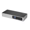 StarTech.com HB30C5A2CSC hub USB-C de 7 portas, de USB-C para 5x USB-A + 2x USB-C, USB 3.0, porta de carregamento rápido, alimentado