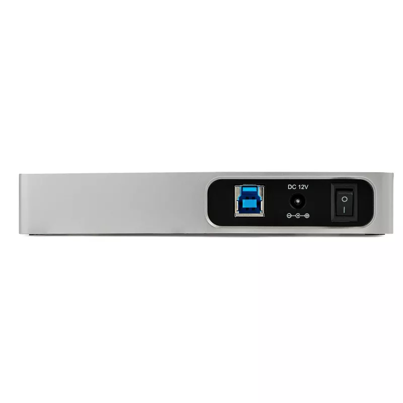 StarTech.com HB30C5A2CSC hub USB-C de 7 portas, de USB-C para 5x USB-A + 2x USB-C, USB 3.0, porta de carregamento rápido, alimentado