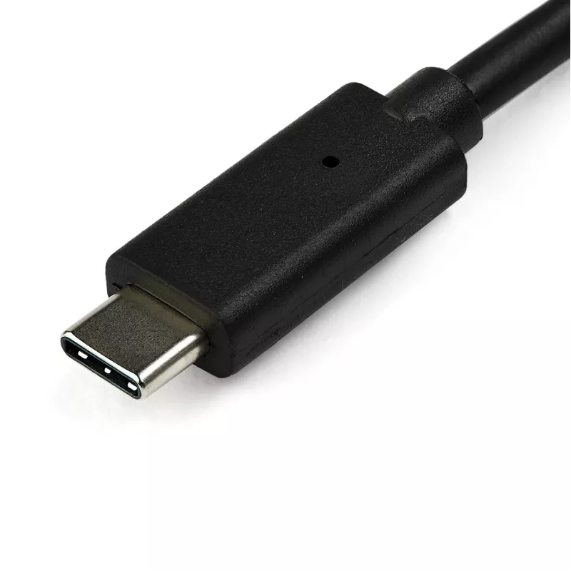 Hub USB C de 4 portas StarTech.com com 2x USB A e 2x USB C – Hub USB Type-C 3.1/3.2 Gen 2 SuperSpeed 10 Gbit/s – alimentação por bus USB – hub adaptador USB-C para USB portátil – alumínio – cabo de 25 cm (9,8 polegadas)