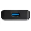 StarTech.com HB31C3A1CB hub USB-C de 4 portas, 3x USB-A + 1x USB-C, USB 3.1 Gen 2 10 Gbps, alimentado por barramento, cabo de 25 cm