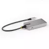 Hub USB-C de 4 portas StarTech.com com saída de vídeo USB-C DP Alt Mode 4K 60Hz - 3x USB-A, 1x USB Type-C, Power Delivery pass-through 100W, USB 3.2 10Gbps, cabo de 30cm, hub USB portátil